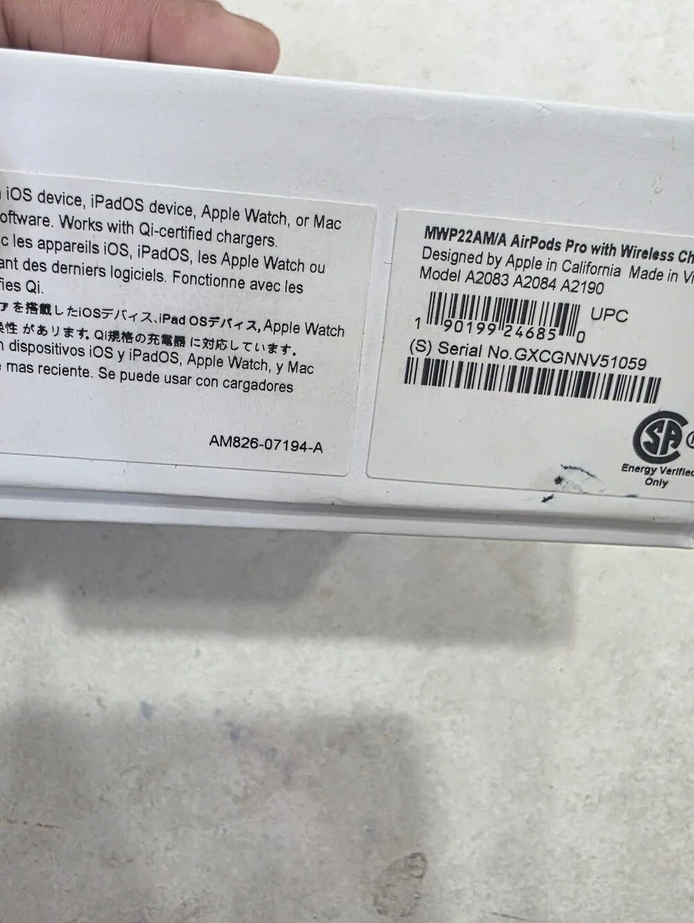 Apple sleek white